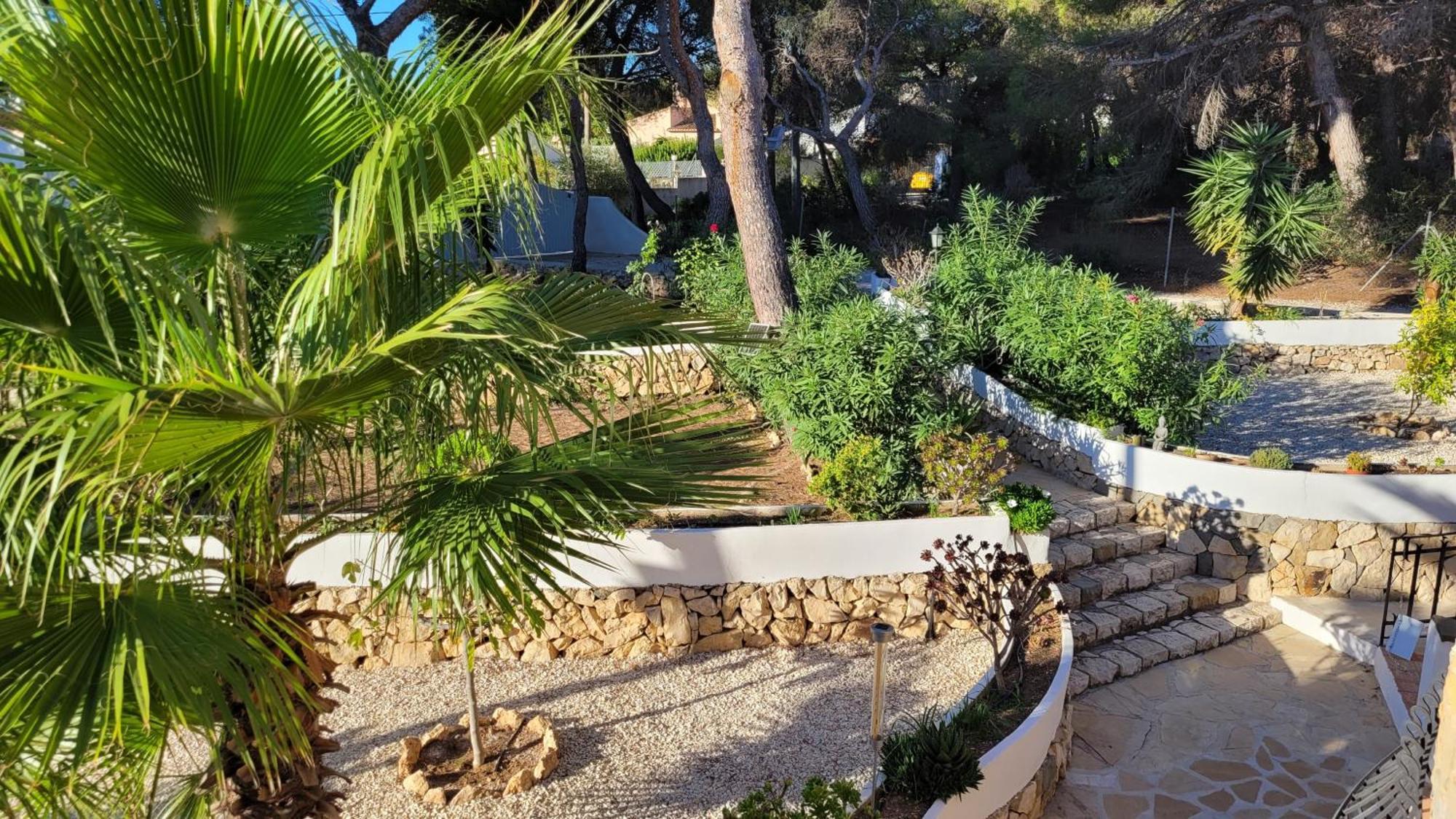 Casa Caledonia - Appartement Dans Villa Avec Jardin Arbore Et Piscine A 500 M De La Mer Benissa Esterno foto