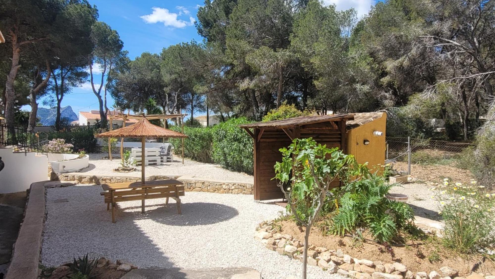 Casa Caledonia - Appartement Dans Villa Avec Jardin Arbore Et Piscine A 500 M De La Mer Benissa Esterno foto
